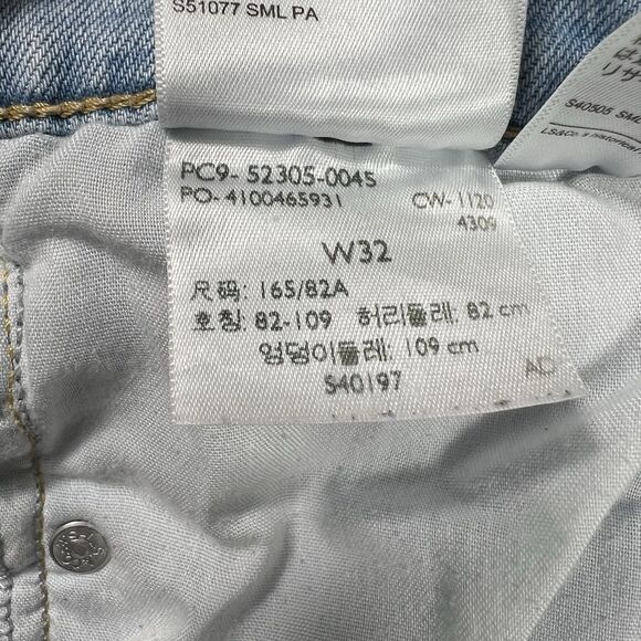 Levi’s Jeans Women’s Size 32 (Actual 30x26) Blue Wedgie Skinny High Rise - Picture 7 of 11